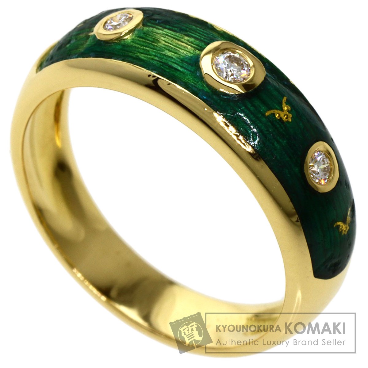 FABERGE ファベルジェ ダイヤモンド リング・指輪 K18イエローゴールド