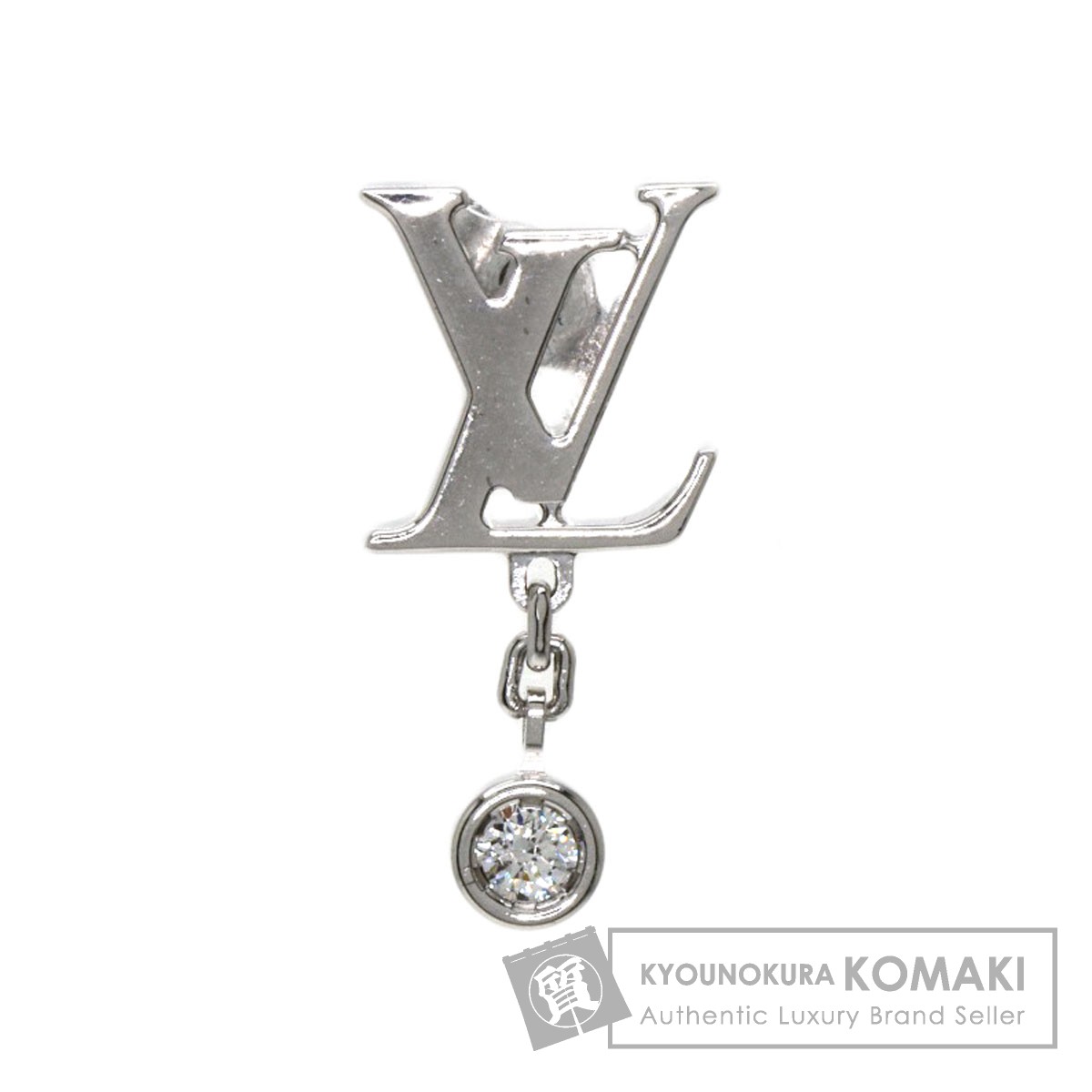 ルイヴィトン ピュスイディール ブロッサム ダイヤ シングルピアス K18PG 楽天市場】ルイ・ヴィトン LOUIS VUITTON ピアス ピュス