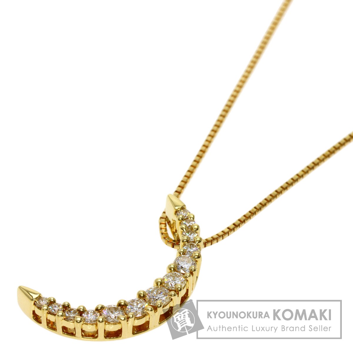 TASAKI ラウンドサークルダイヤモンド0.09ctイエローゴールドネックレス TASAKI ラウンドサークルダイヤモンド0.09ctイエローゴールドネックレス