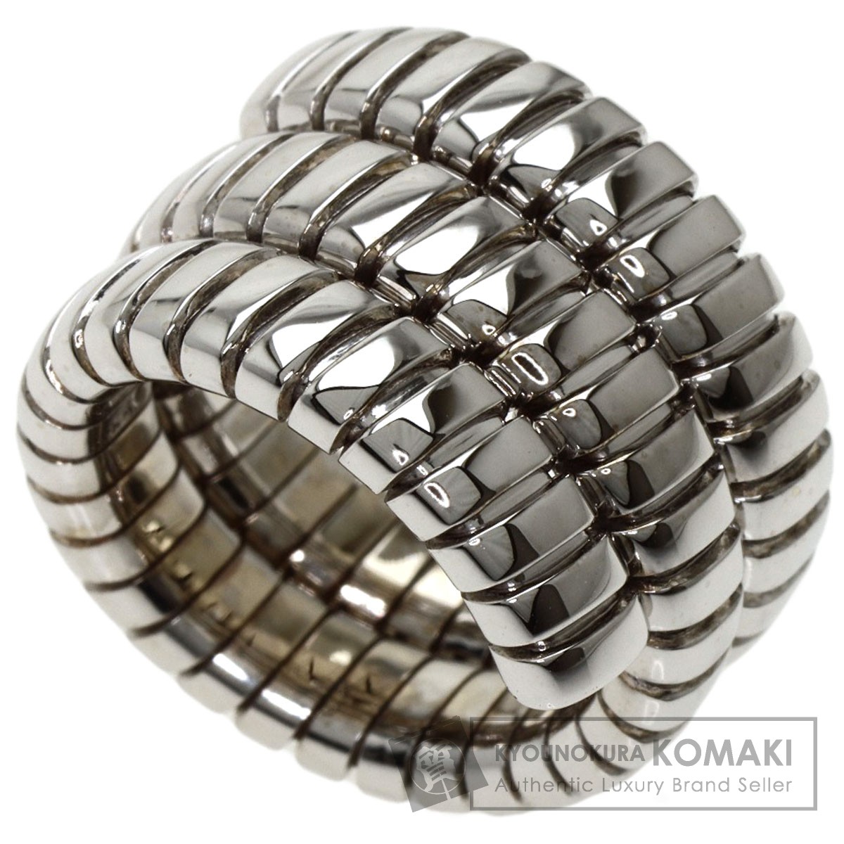 BVLGARI ブルガリ トゥボガス リング・指輪 K18ホワイトゴールド