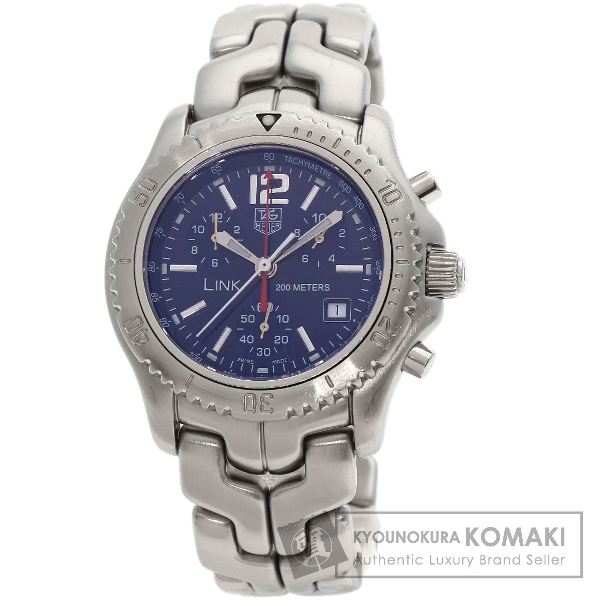 タグホイヤー WJ1316-0 腕時計 ステンレススチール/ TAG HEUER TAG Heuer - タグホイヤー TAG HEUER WJ1316-0 リンク デイト