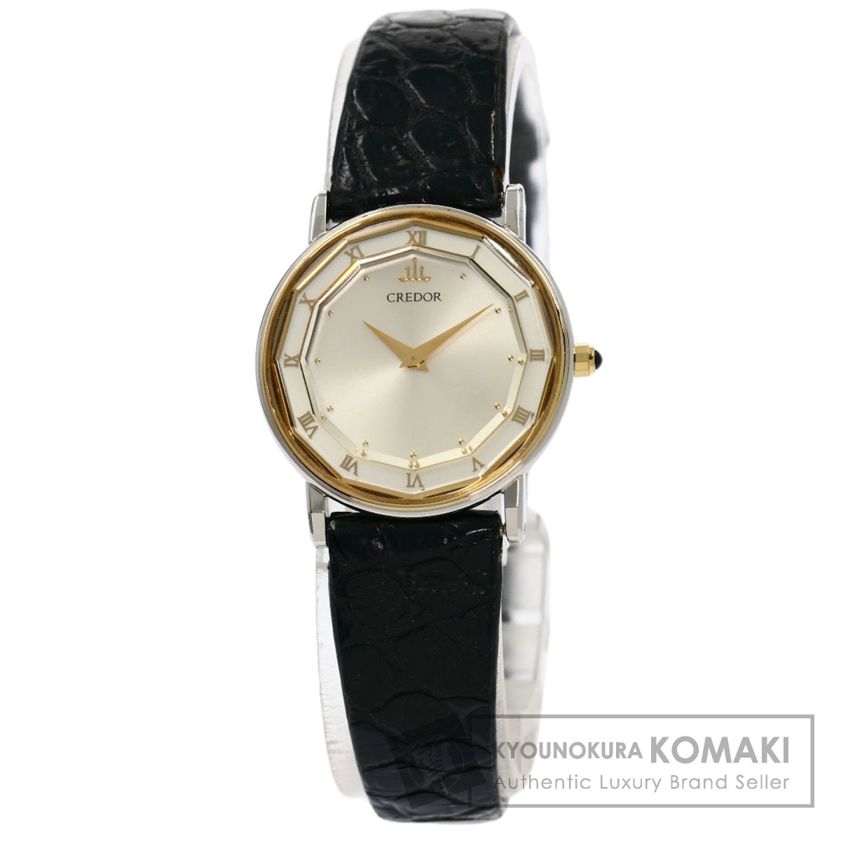 292 稼動中セイコークレドール レディース腕時計2F70-5390