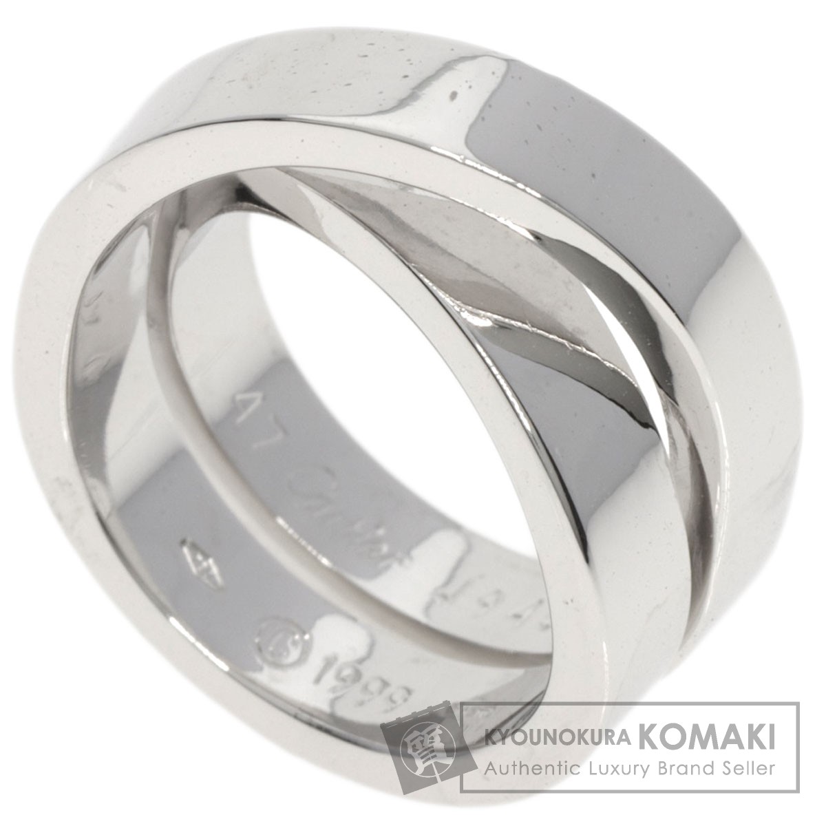 CARTIER カルティエ パリリング リング・指輪 K18ホワイト