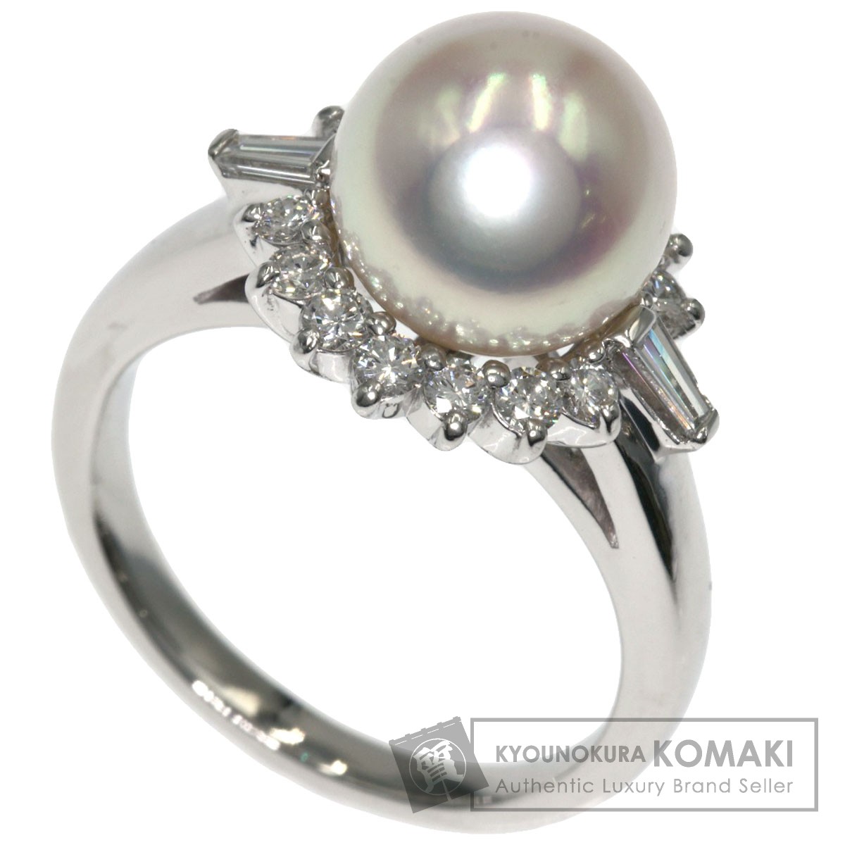 TASAKI タサキ パール 真珠 ダイヤモンド リング・指輪 プラチナPT900