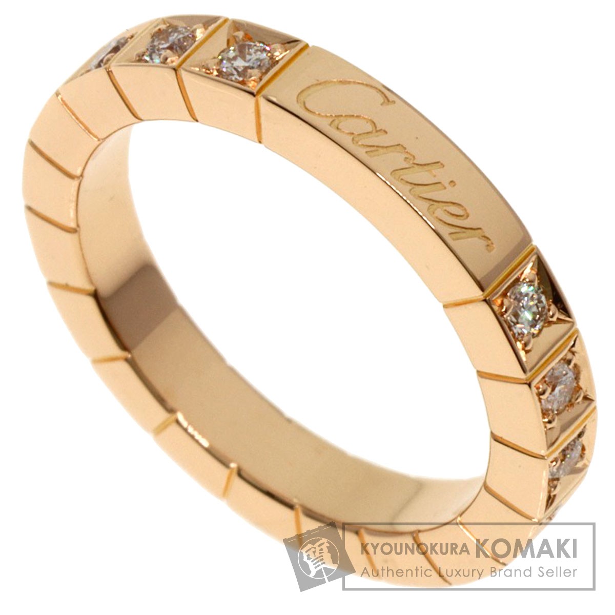 CARTIER カルティエ ラニエール フル ダイヤモンド #49 リング