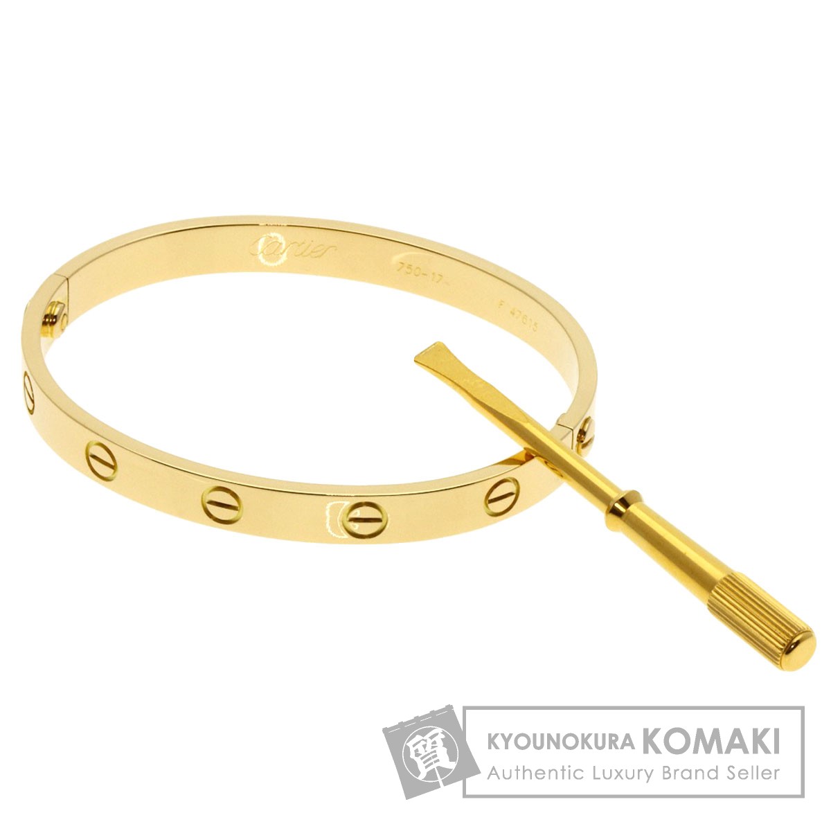 CARTIER カルティエ ラブブレス ドライバー付き #17