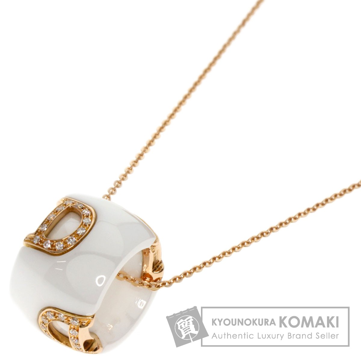 Damiani ダミアーニ Dアイコン ホワイトセラミック ダイヤモンド