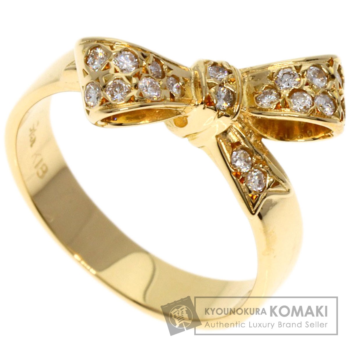 STAR JEWELRY スタージュエリー ダイヤモンド リボン リング