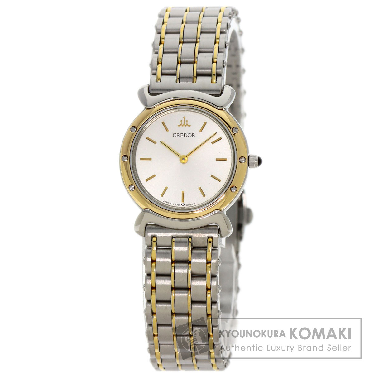 SEIKO セイコー 5A70-0040 クレドール ラウンドフェイス 腕時計