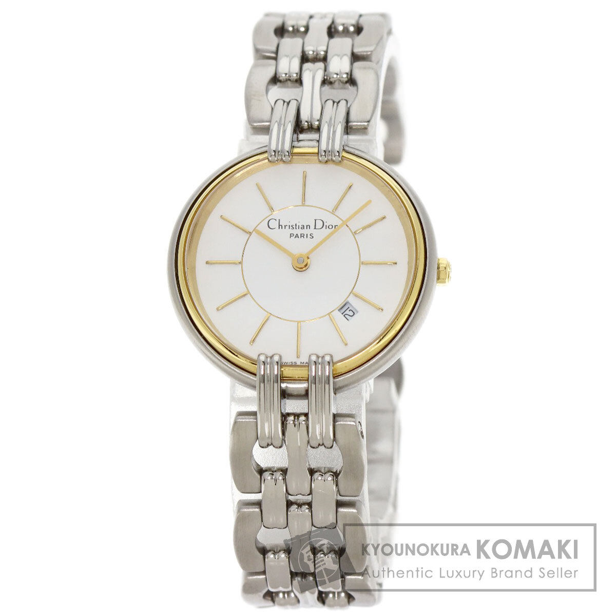 476 クリスチャンディオール　時計　レディース　ブラック　華奢　ラバーバンド 476 クリスチャンディオール 時計 レディース ブラック 華奢