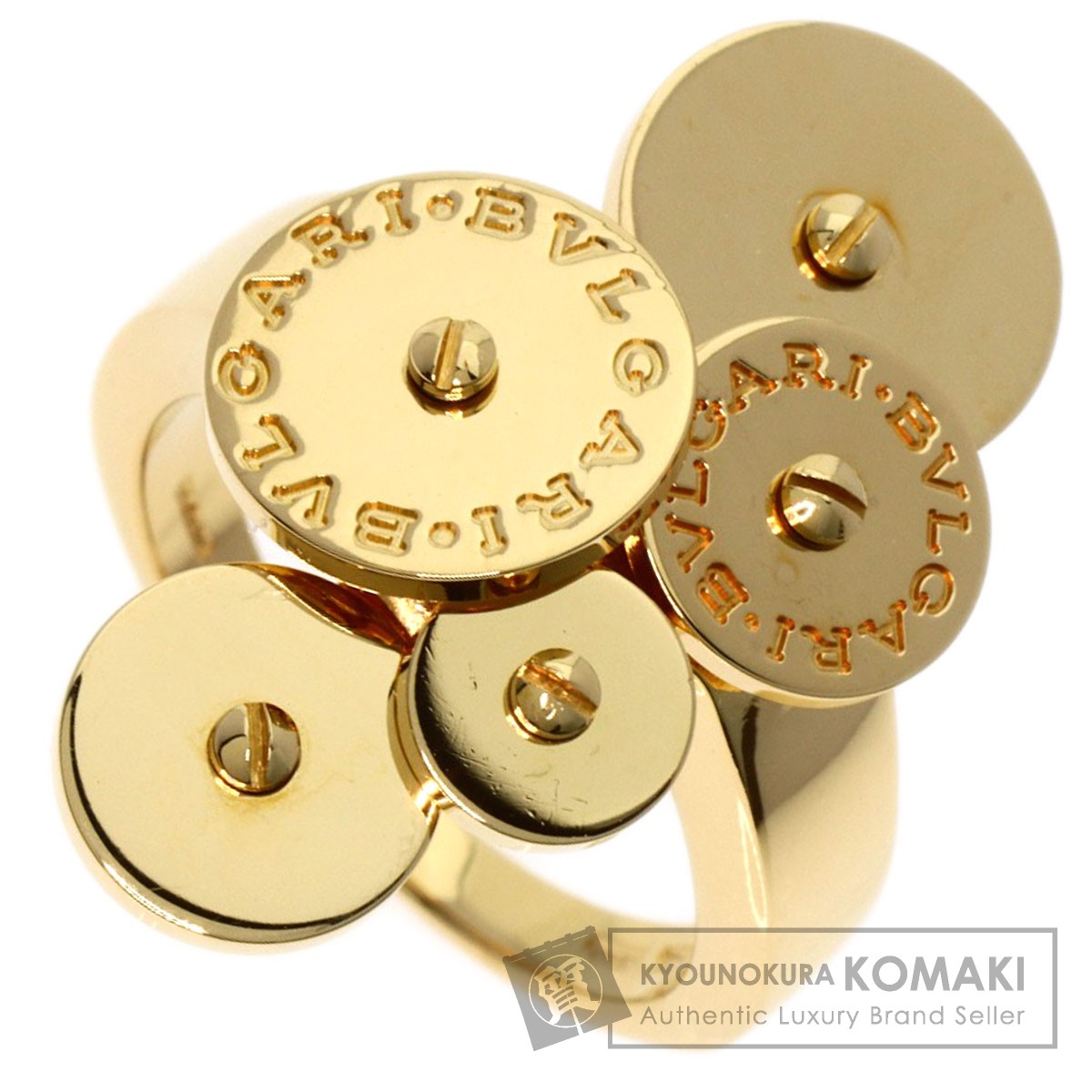 【Mark様】BVLGARI ブルガリ チクラディ リング指輪 K18WG 9号 Mark様】BVLGARI ブルガリ チクラディ リング指輪 K18WG 9号 Mark様