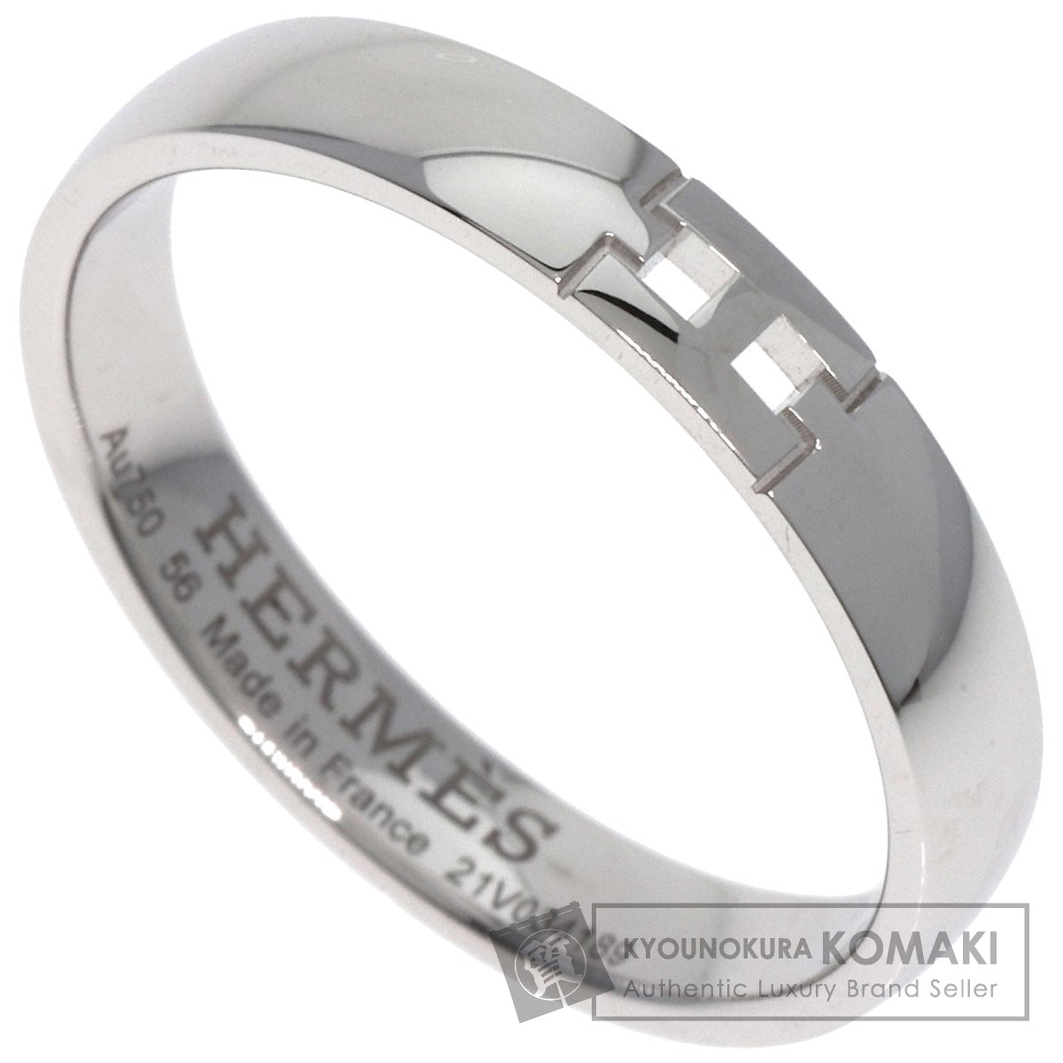 HERMES エルメス エヴァー ヘラクレス #56 リング・指輪 K18