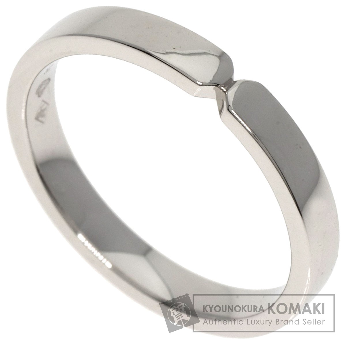 HERMES エルメス エヴァー ケリー #47 リング・指輪 プラチナ