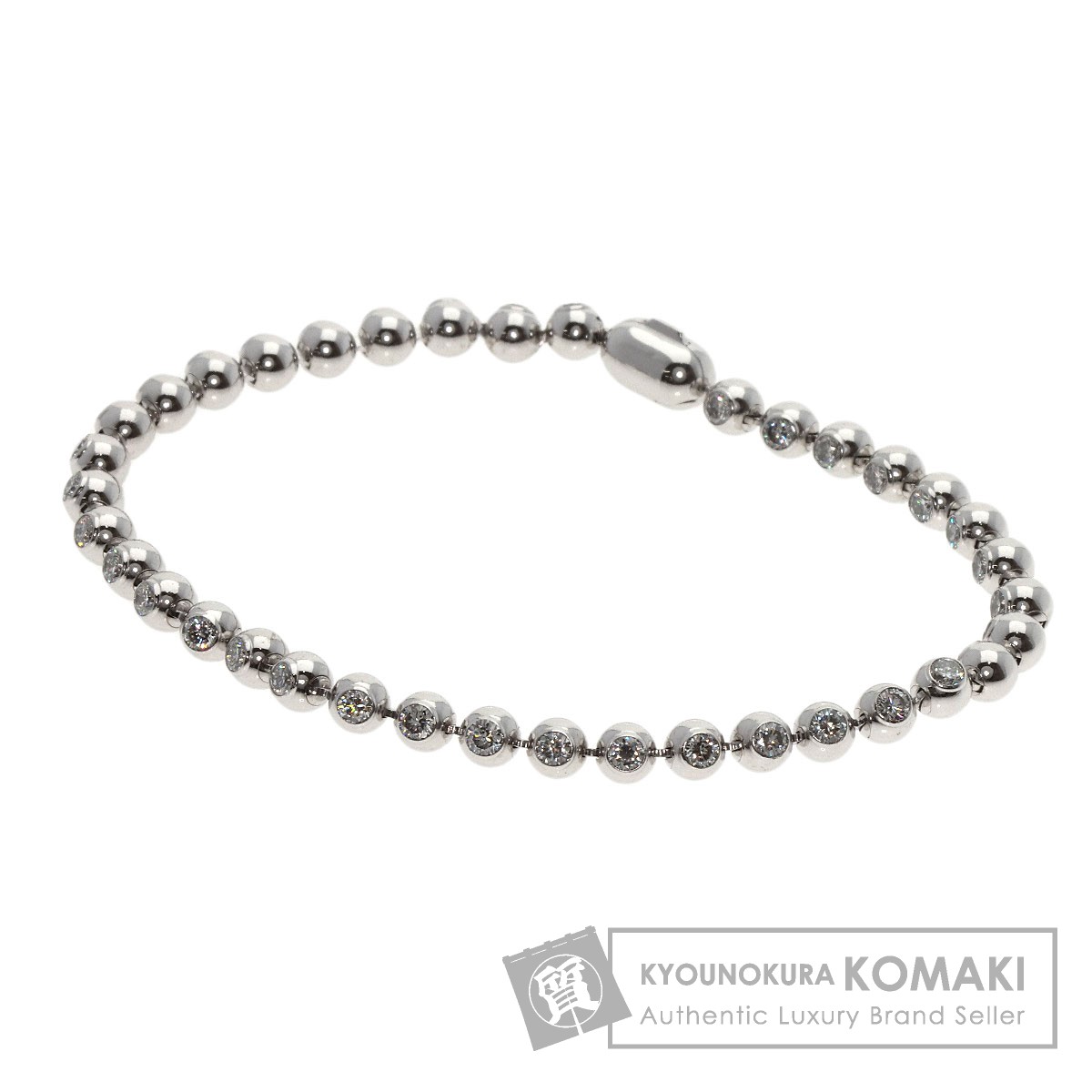 カルティエ ディアマンレジェ 7Pダイヤ ブレスレット ホワイトゴールド K18 広尾店】カルティエ ディアマン レジェ ダムール 7P ダイヤ