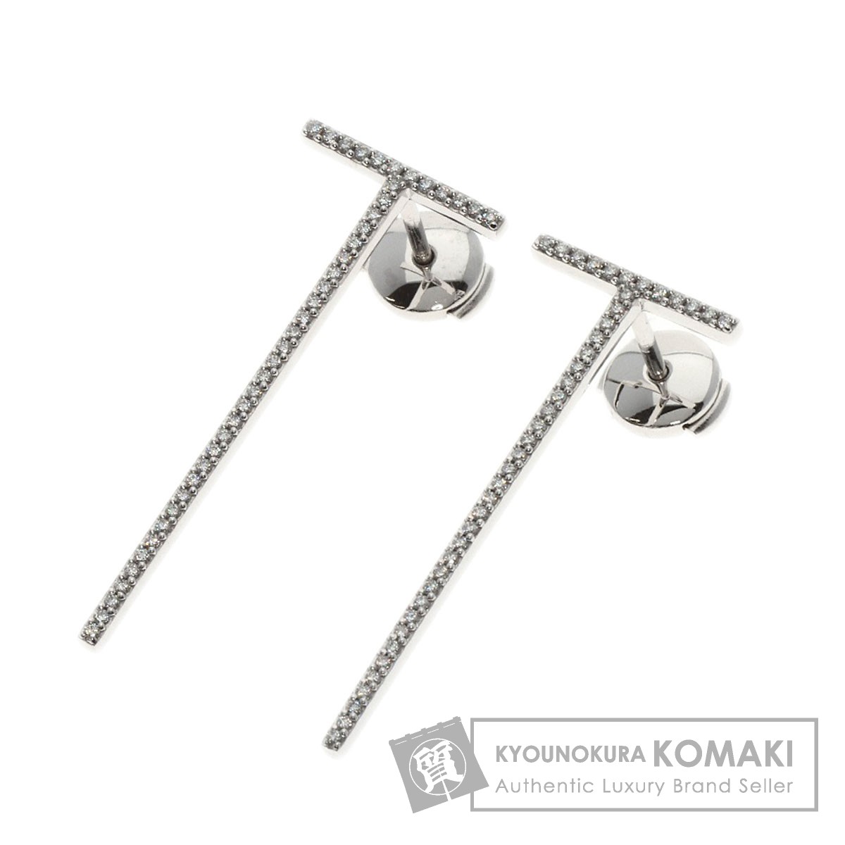 TIFFANY&Co. ティファニー ドッツ ダイヤモンド ピアス K18