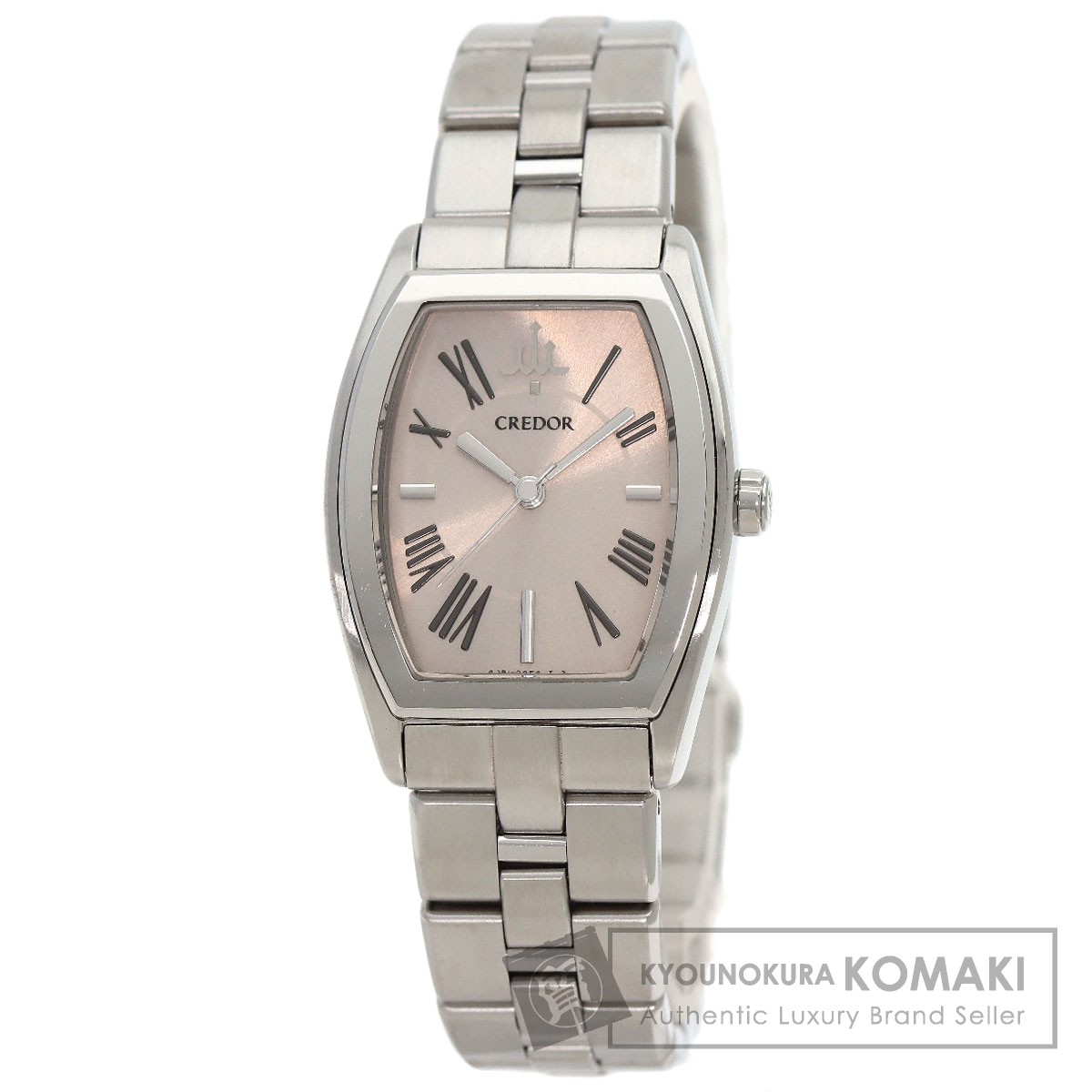 SEIKO セイコー 4J81-0AE0 クレドール アクア 腕時計 ステンレス
