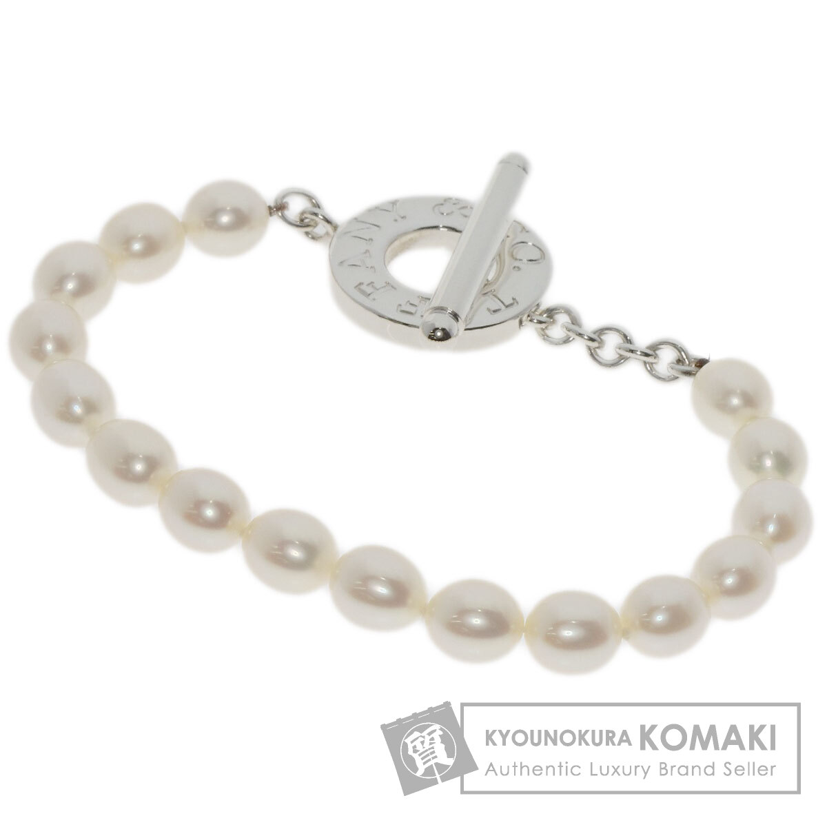 TIFFANY&Co. ティファニー パール 真珠 ブレスレット シルバー