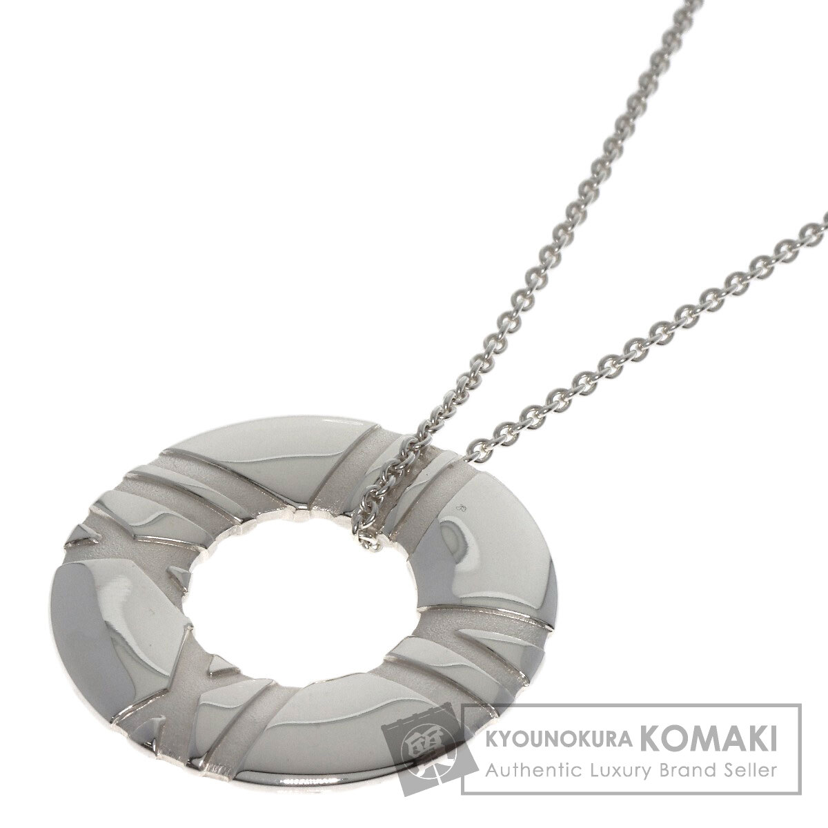 TIFFANY&Co. ティファニー アトラス サークル ネックレス シルバー