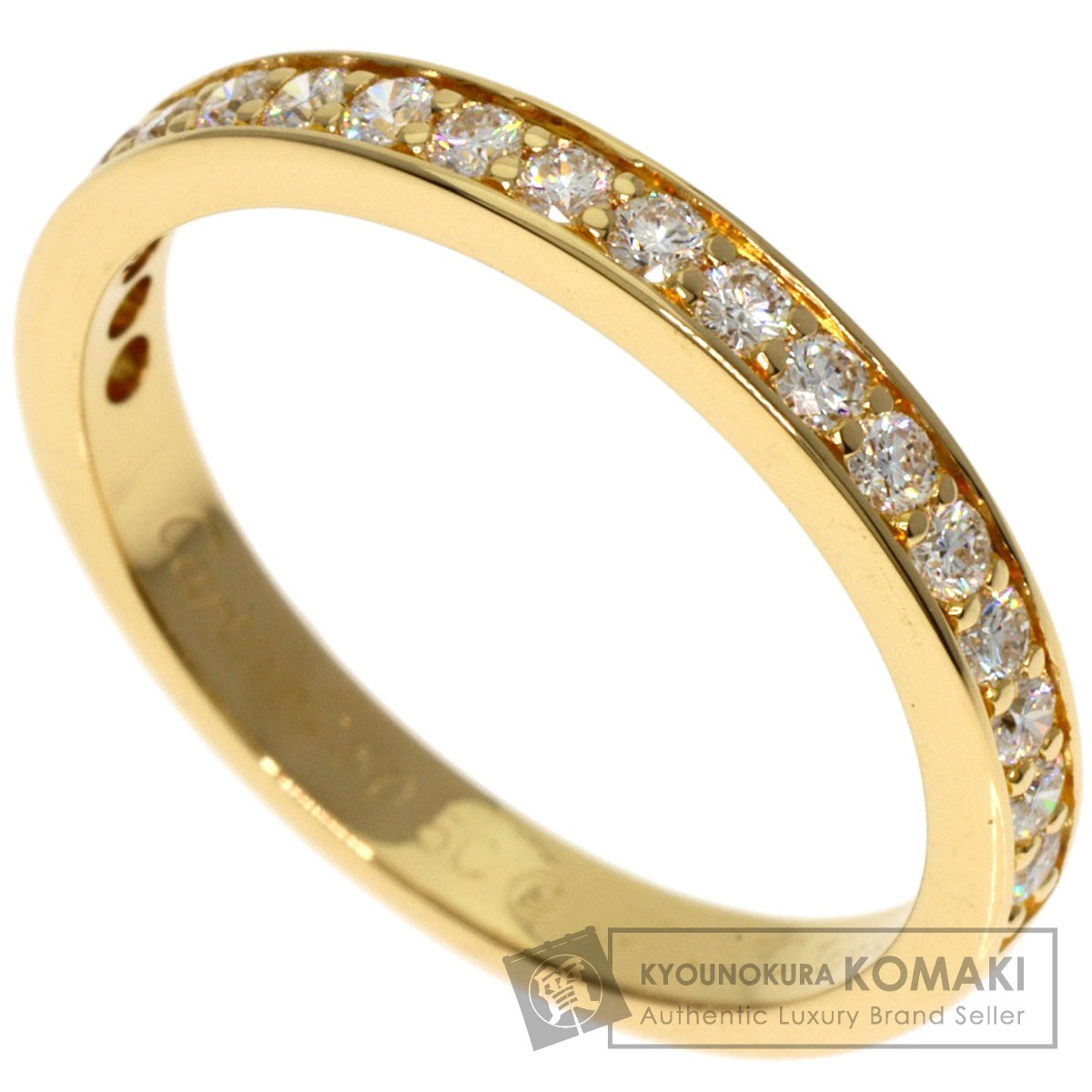 CARTIER カルティエ ダイヤモンド ハーフエタニティ #50 リング・指輪