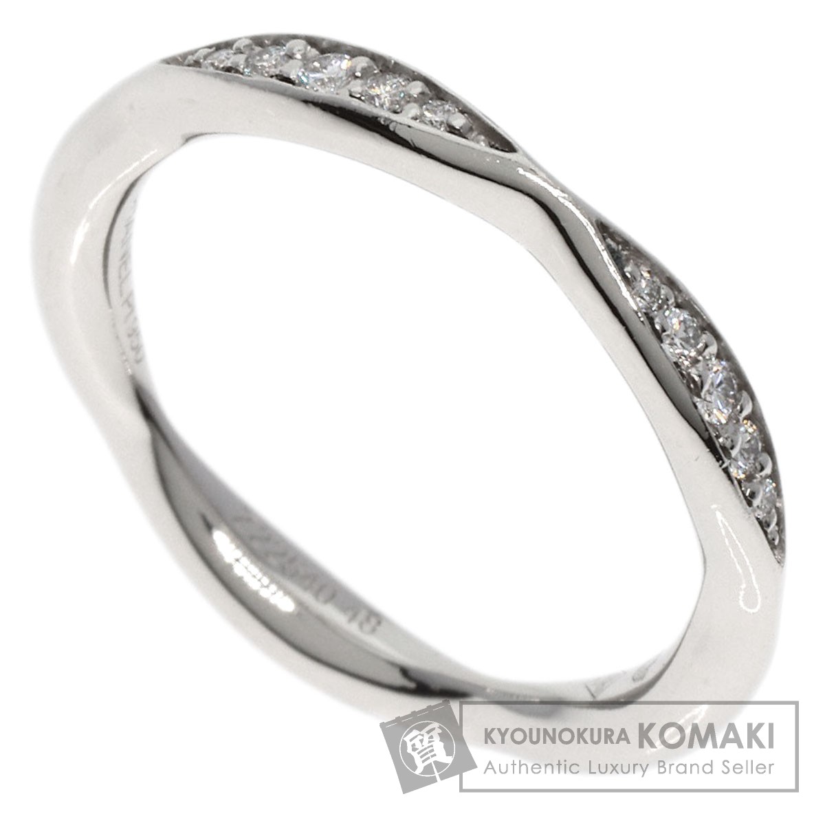 CHANEL シャネル カメリア ハーフエタニティ #48 リング・指輪