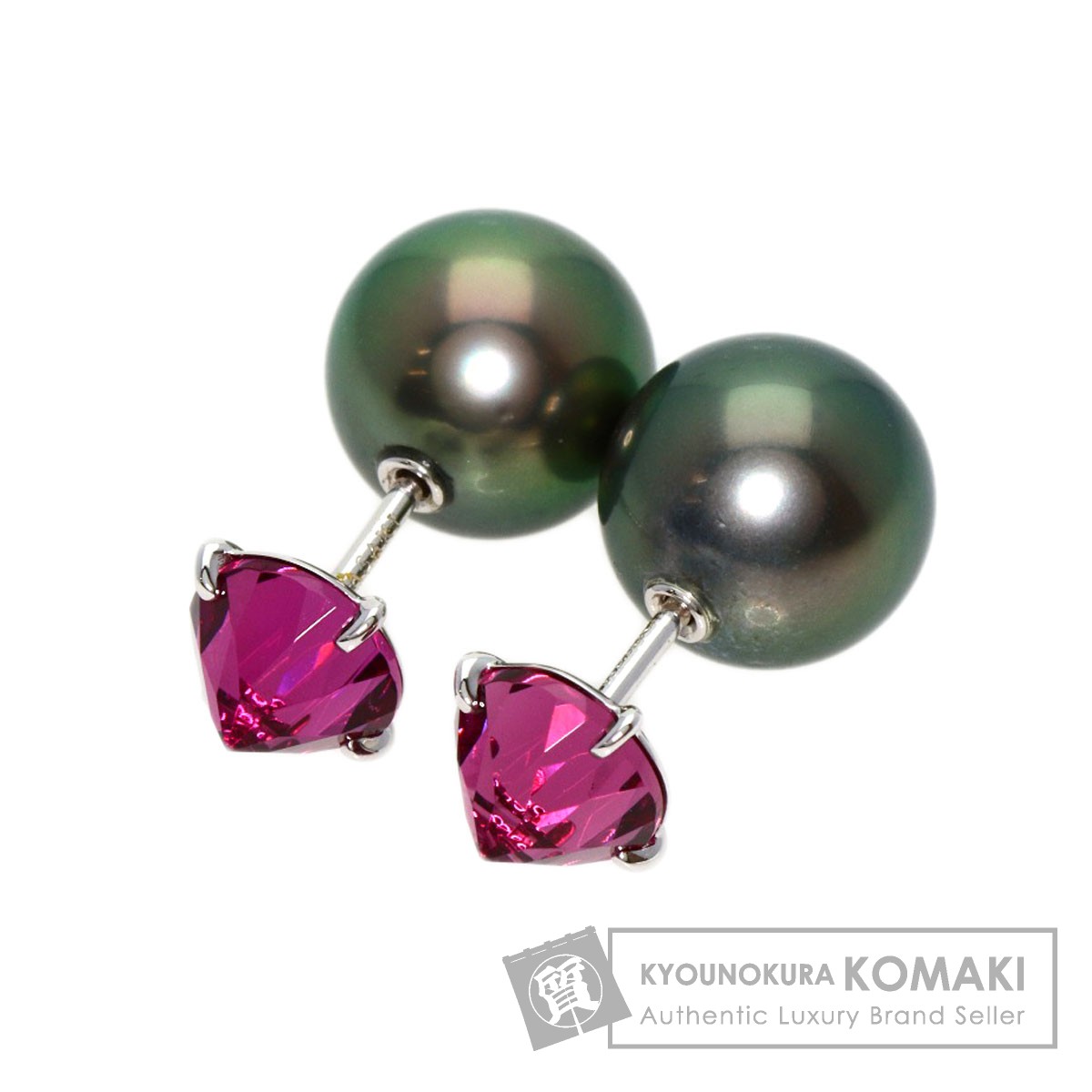 rizu✨② TASAKI リファインドリベリオンピアスガーネット TASAKI Collection Line リファインド リベリオン シグネチャー