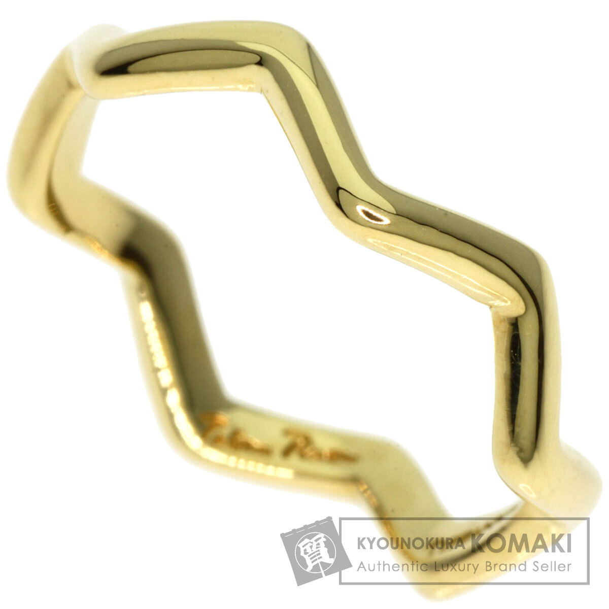 TIFFANY&Co. ティファニー ジグザグリング リング・指輪 K18