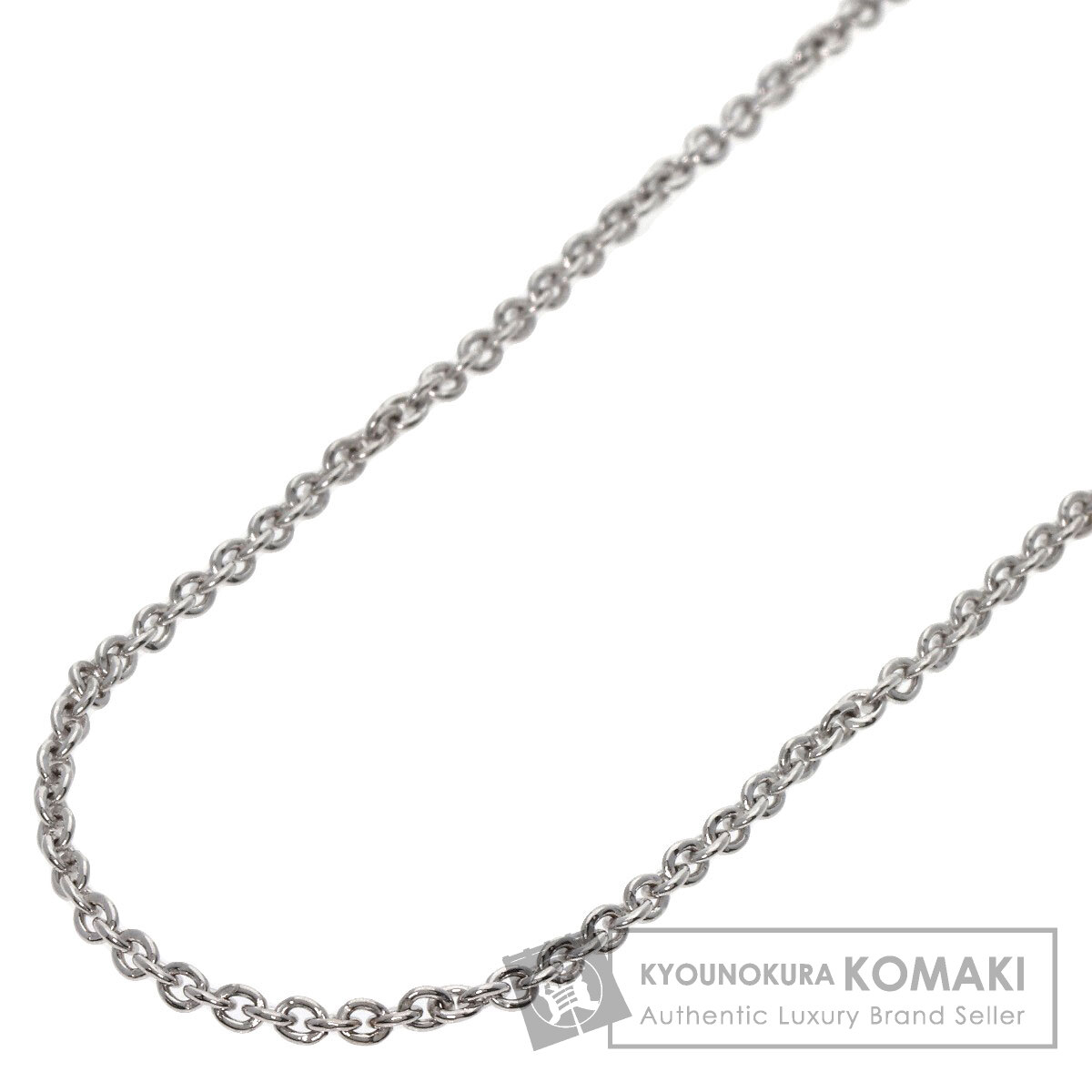 BVLGARI ブルガリ チェーン 40cm ネックレス K18ホワイト