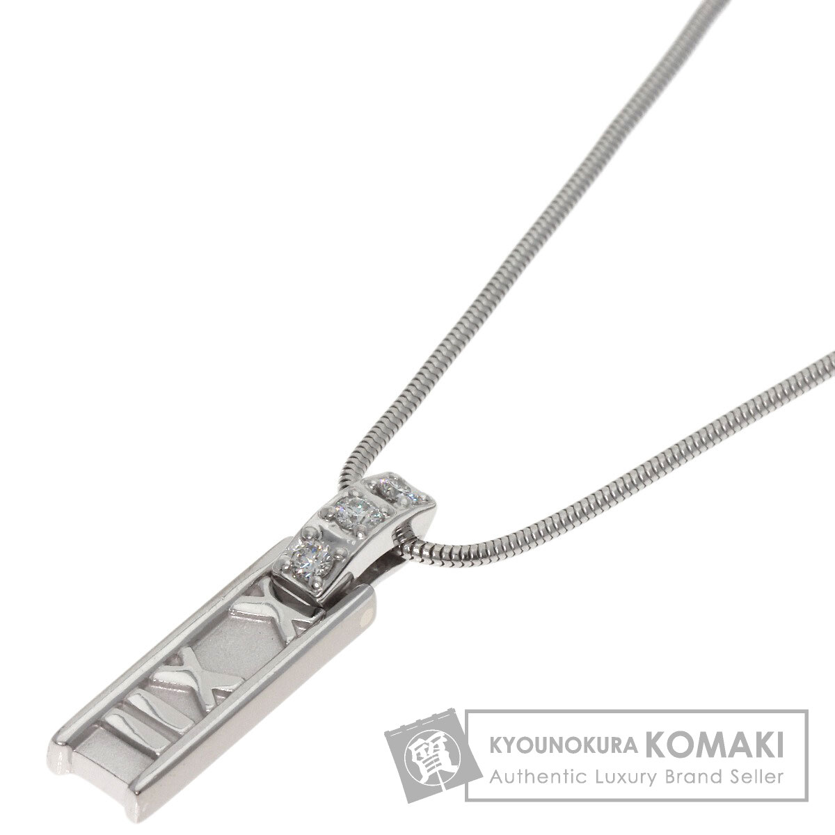 TIFFANY&Co. ティファニー アトラスバー 3P ダイヤモンド
