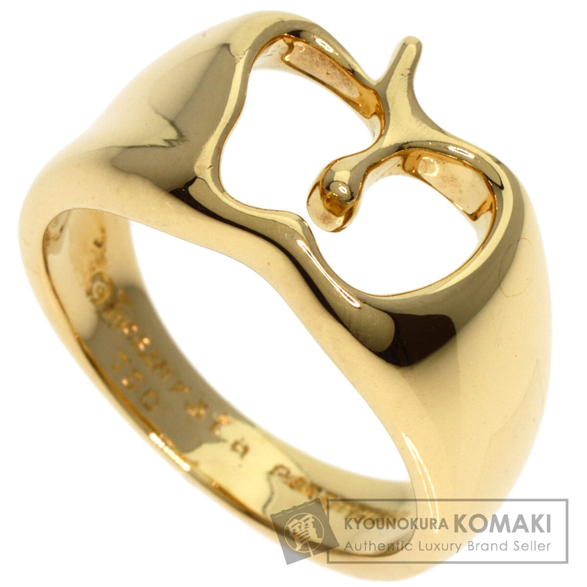 TIFFANY&Co. ティファニー アップル リング・指輪 K18イエロー