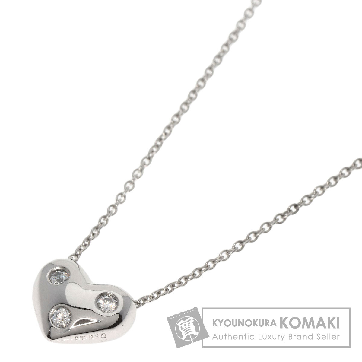 Tiffanyネックレストップ ハート Tiffany & Co. - ティファニー ペンダントトップ ハート コンビ