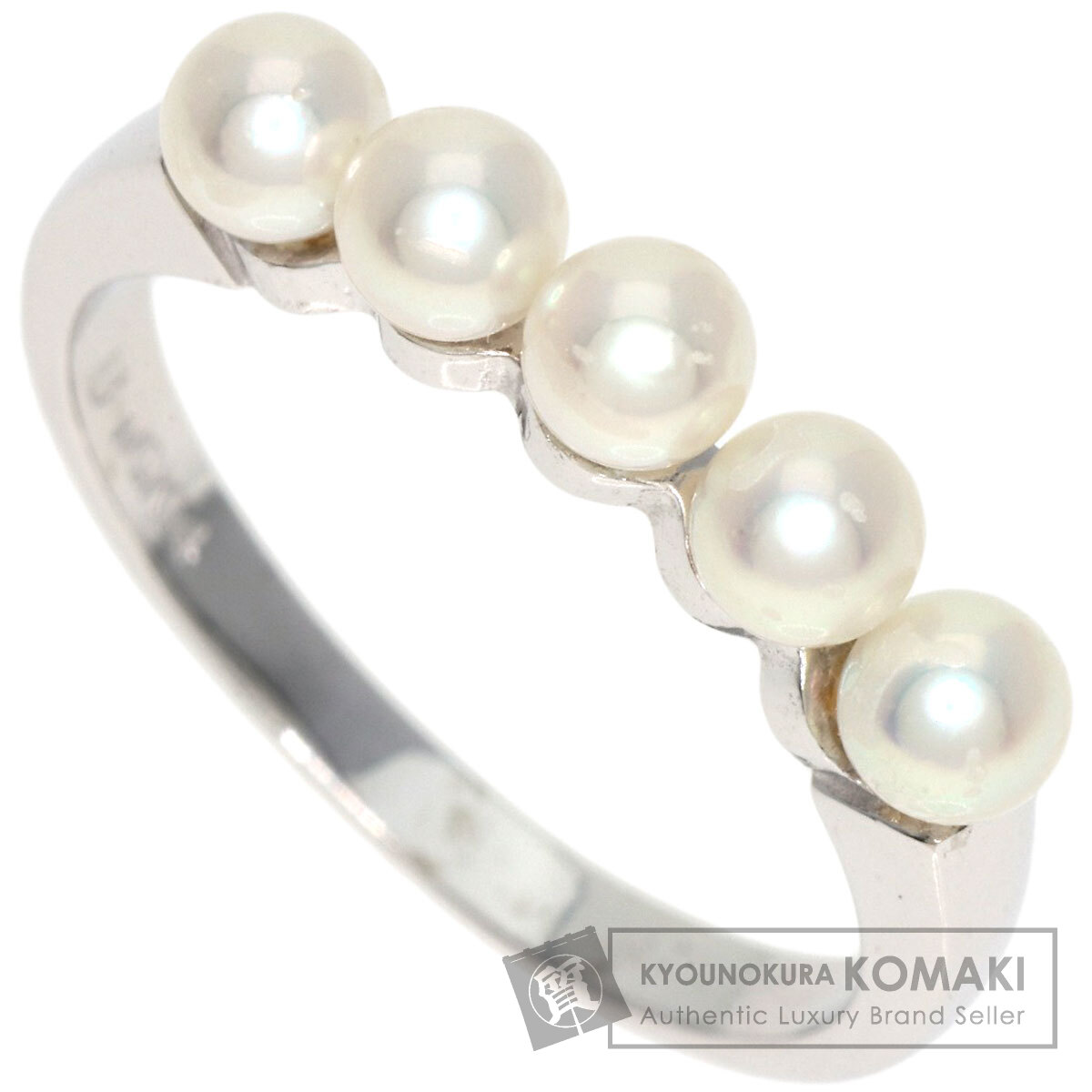 MIKIMOTO ミキモト ベビーパール 真珠 リング・指輪 K14ホワイト