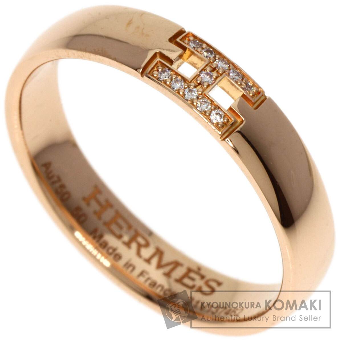 HERMES エルメス エヴァー ヘラクレス ダイヤモンド #50 リング