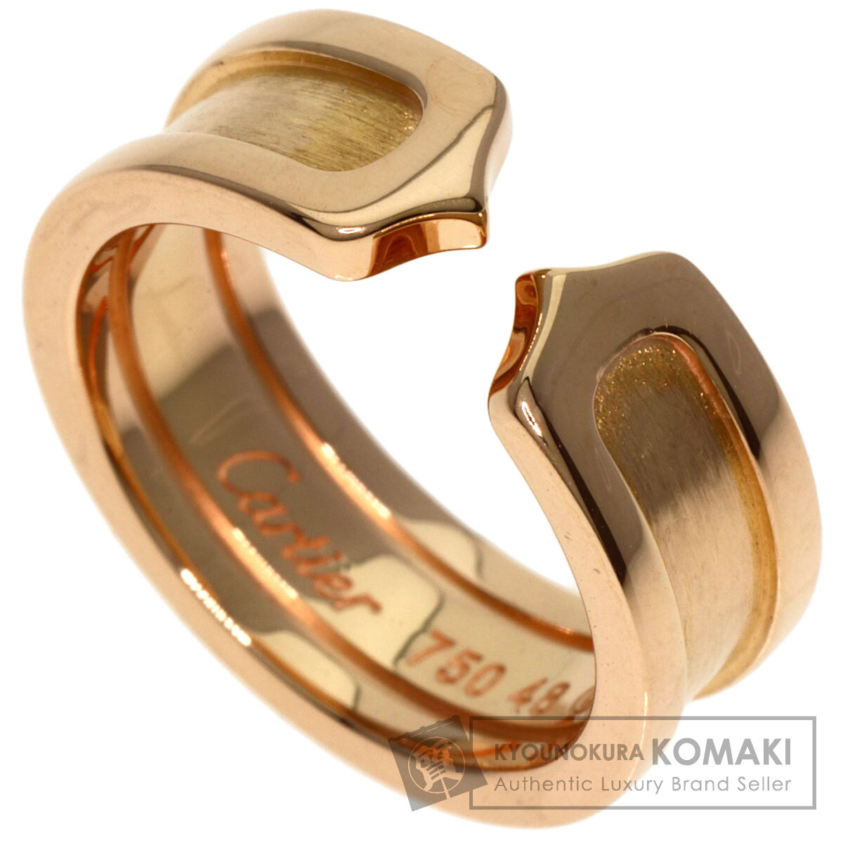 Cartier リング 18金 48号 すぐ届く Cartier* 指輪 リング 18Kゴールド ダイヤモンド