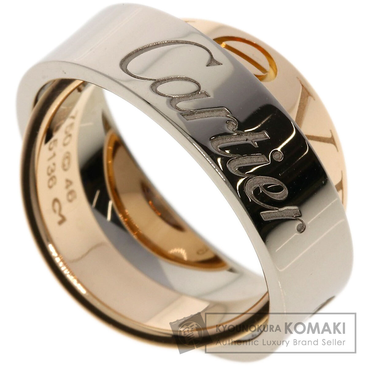 CARTIER カルティエ シークレット ラブリング #46 リング・指輪 CARTIER カルティエ シークレット ラブリング #46 リング・指輪