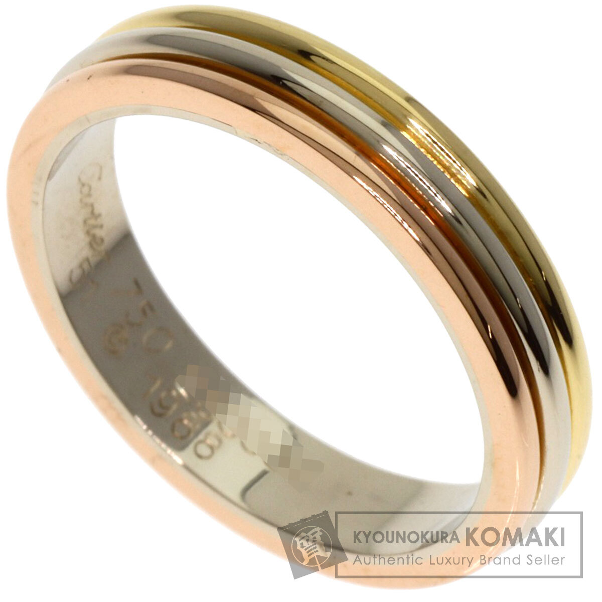 Cartier カルティエ リング K18WG 51 4801025F0024 CARTIER カルティエ ラブ リング 指輪 11号 18金 K18ホワイト