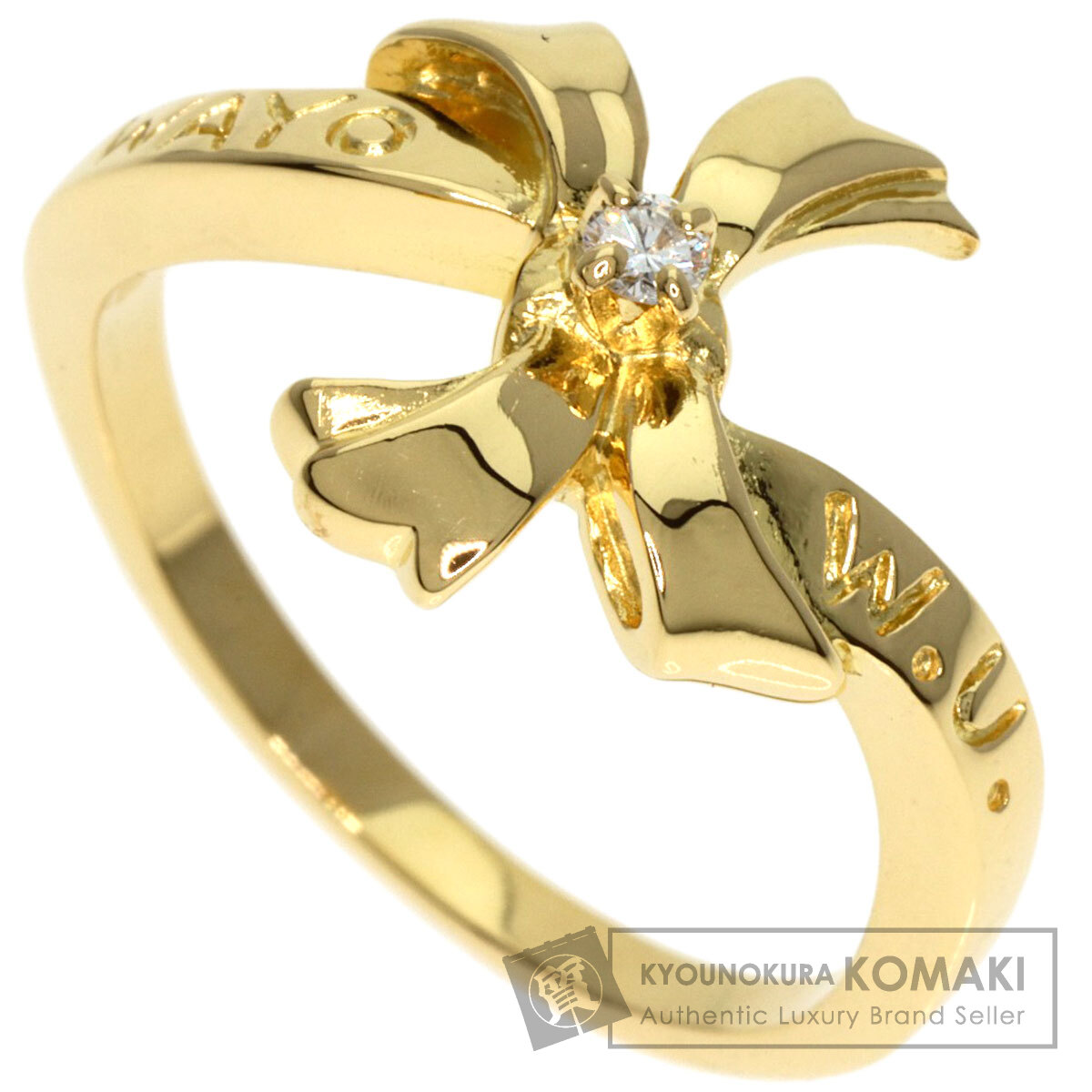 MIKIMOTO ミキモト ダイヤモンド カレッジリング リング・指輪