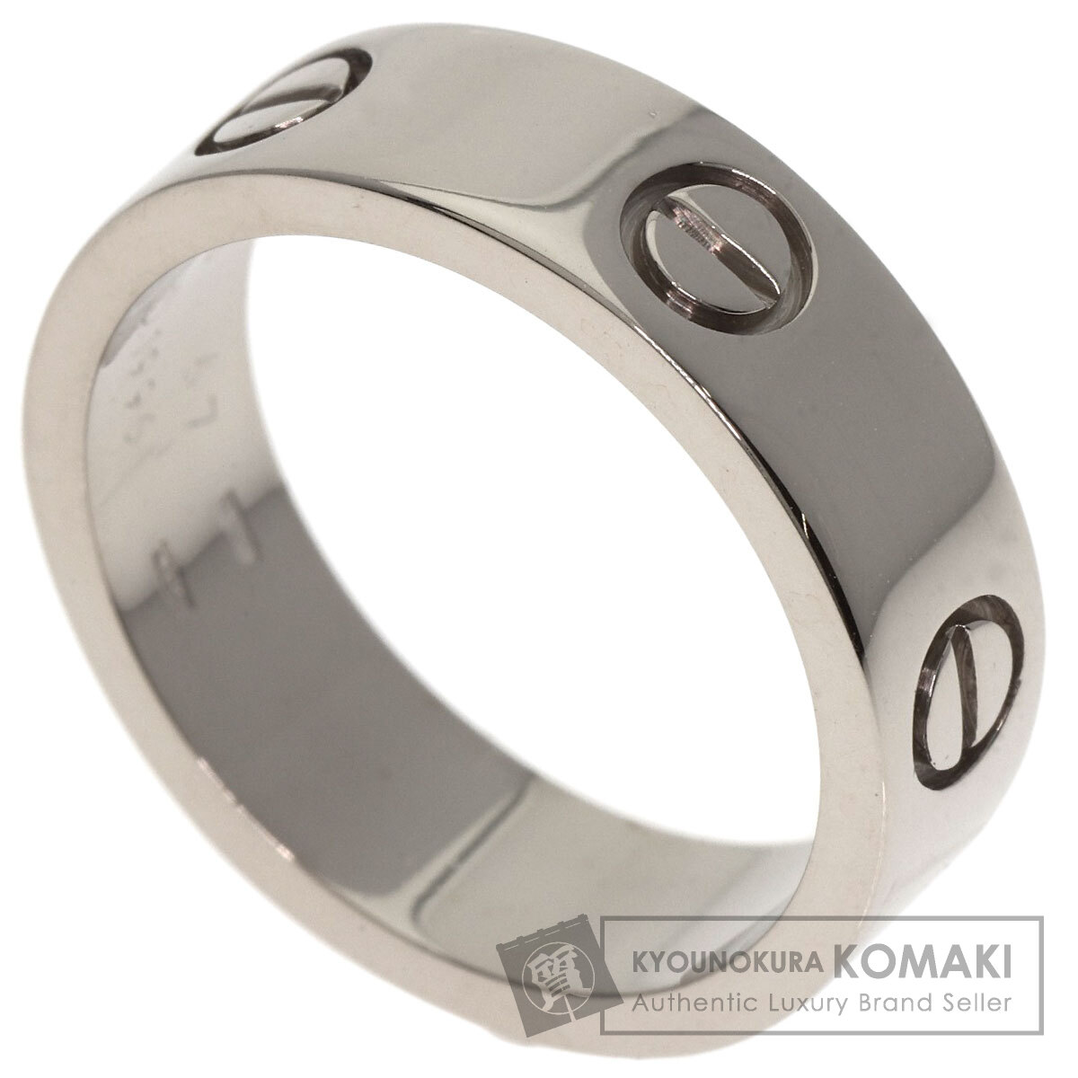 K18カルティエラブリング　ホワイト　#57 2996K2506 CARTIER カルティエ ラブリング #57 リング・指輪 K18ホワイト