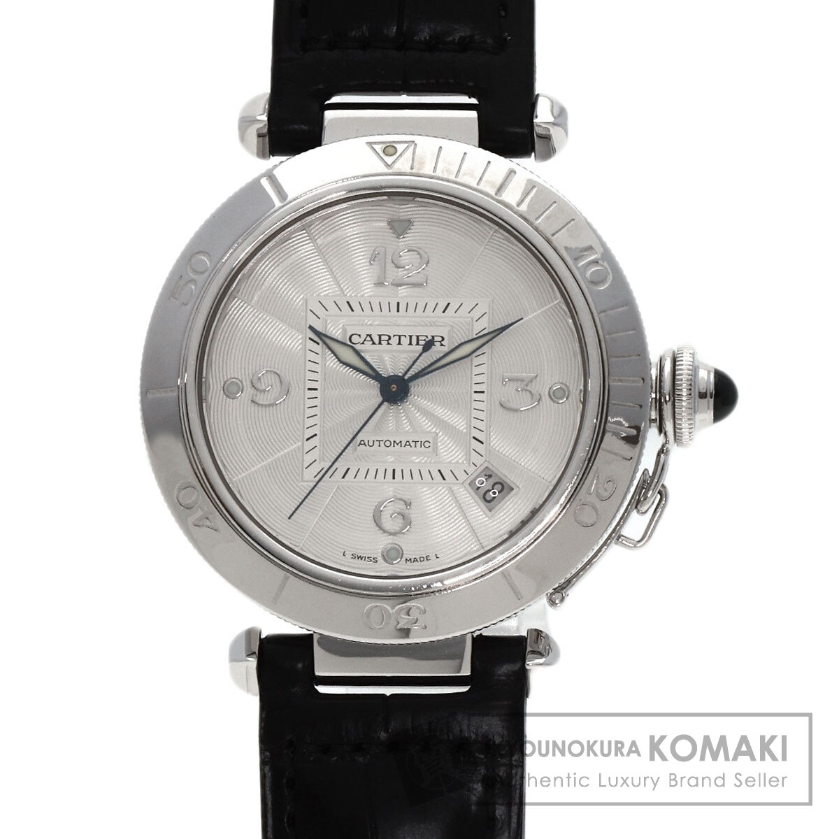 CARTIER カルティエ W3013756 パシャ 38mm 腕時計 OH済 K18