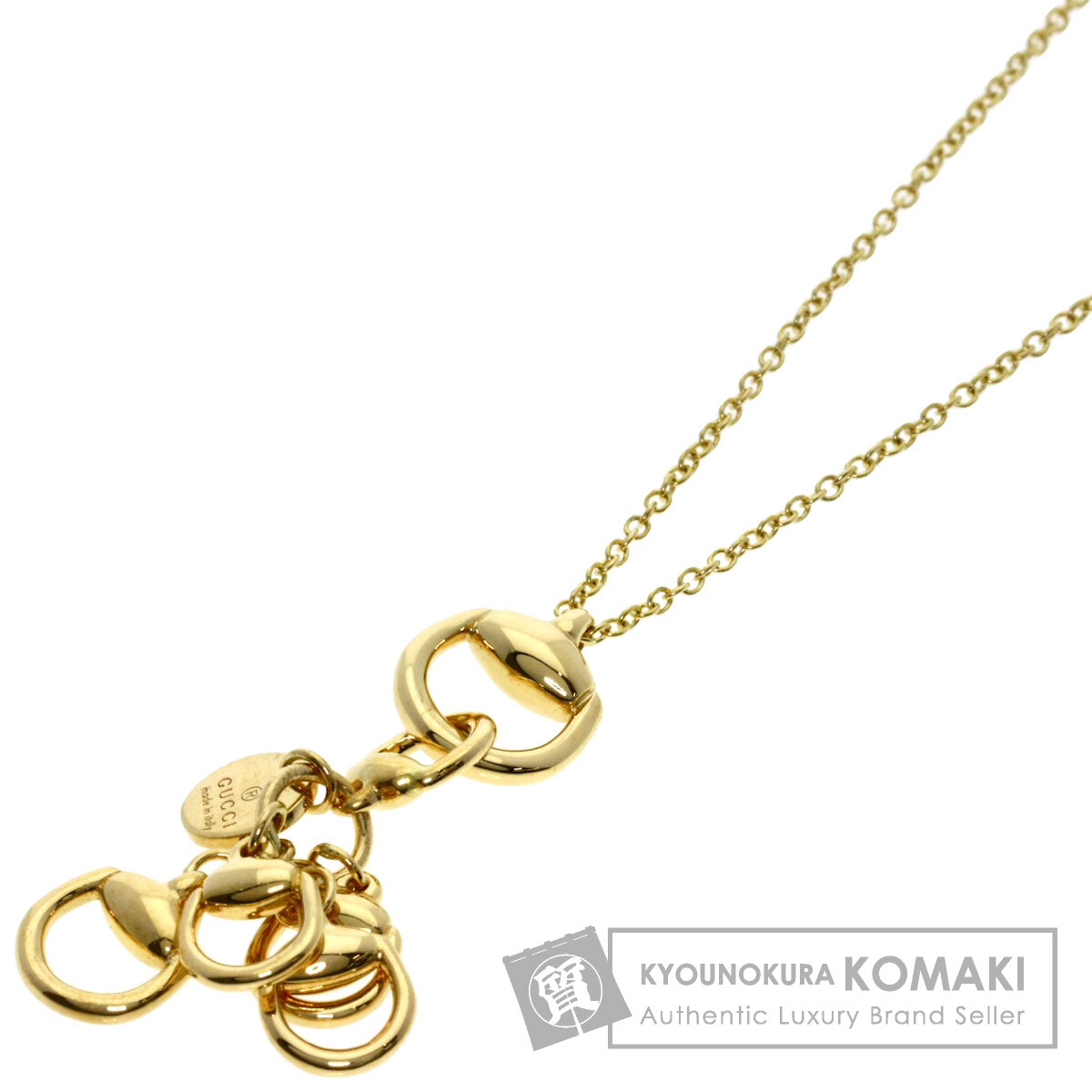 GUCCI グッチ ホースビット ネックレス K18イエローゴールド