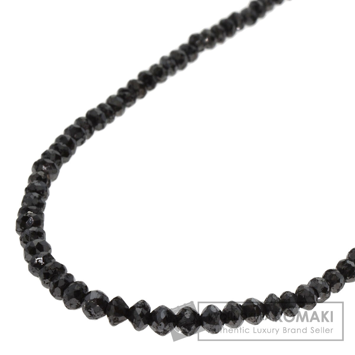 20.07ct ダイヤモンド ブラックダイヤモンド ネックレス K18