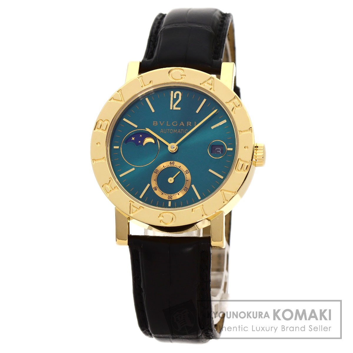 BVLGARI ブルガリ BB38GLMP ブルガリブルガリ ムーンフェイズ 99