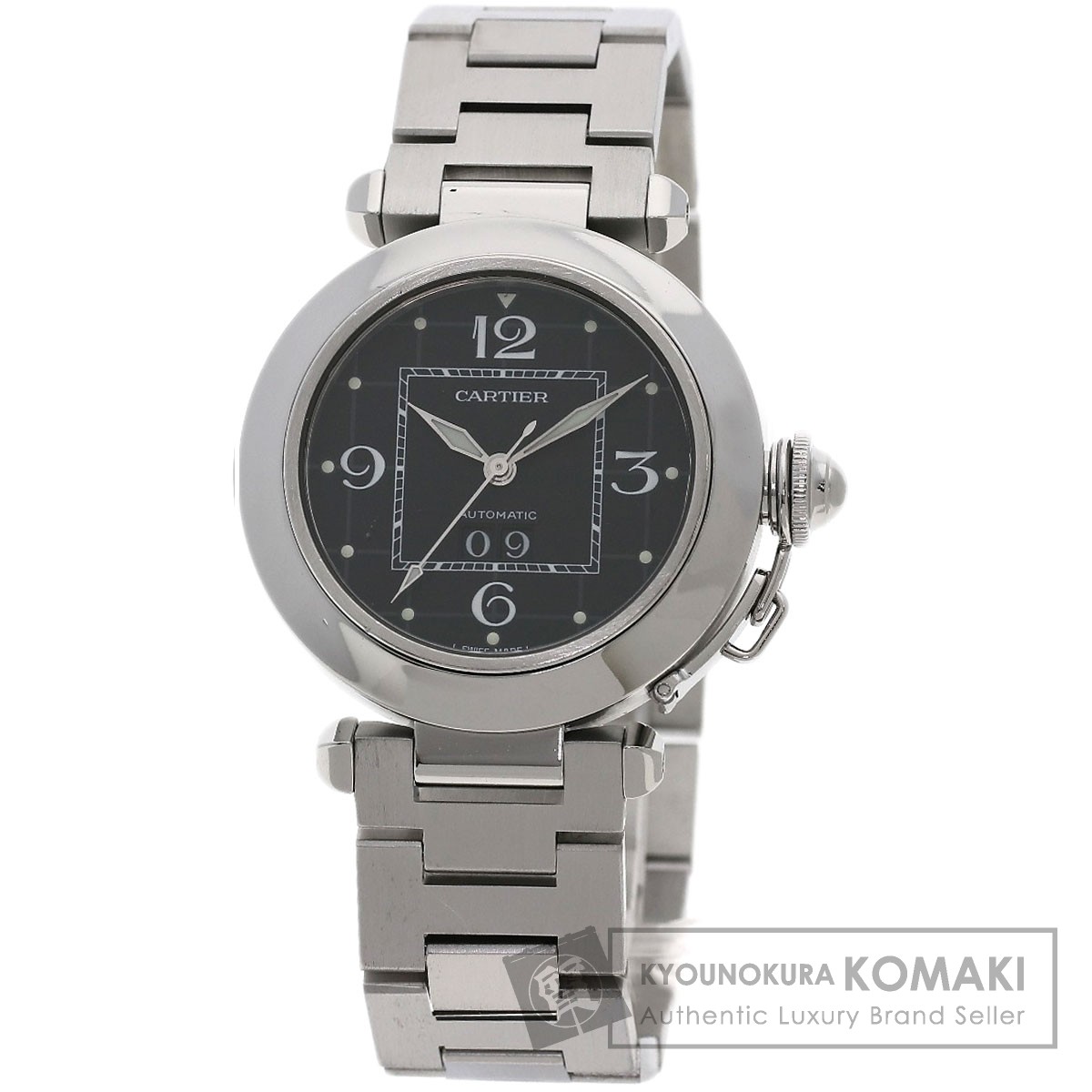 Cartier パシャC ビックデイト W31055M7 自動巻き時計 シルバー 商品詳細｜カルティエ パシャ C ビッグデイト W31055M7 メンズ