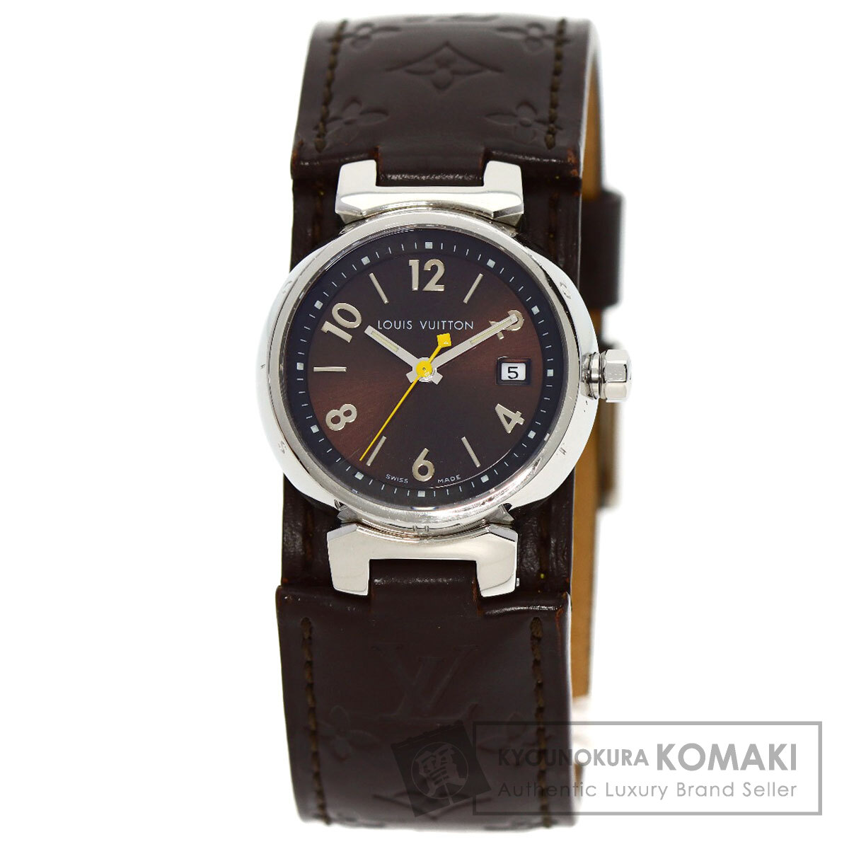 LOUIS VUITTON ルイヴィトン Q1211 タンブール 腕時計 ステンレス