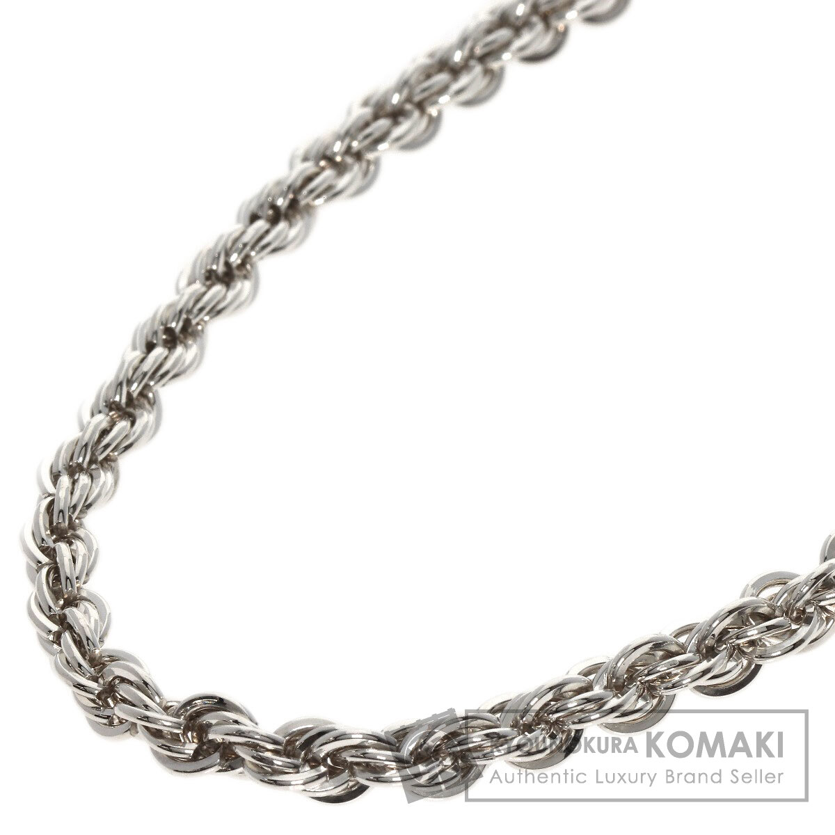 TIFFANY&Co. ティファニー ツイストロープ ネックレス シルバー