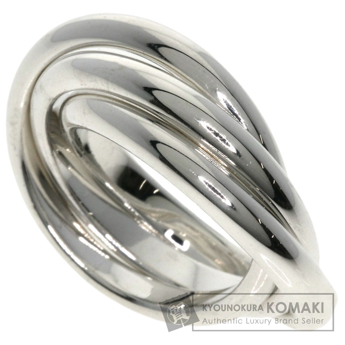 ティファニートリニティリング 15号　新品仕上げ　無傷未使用に近い 190321-1-0.jpg