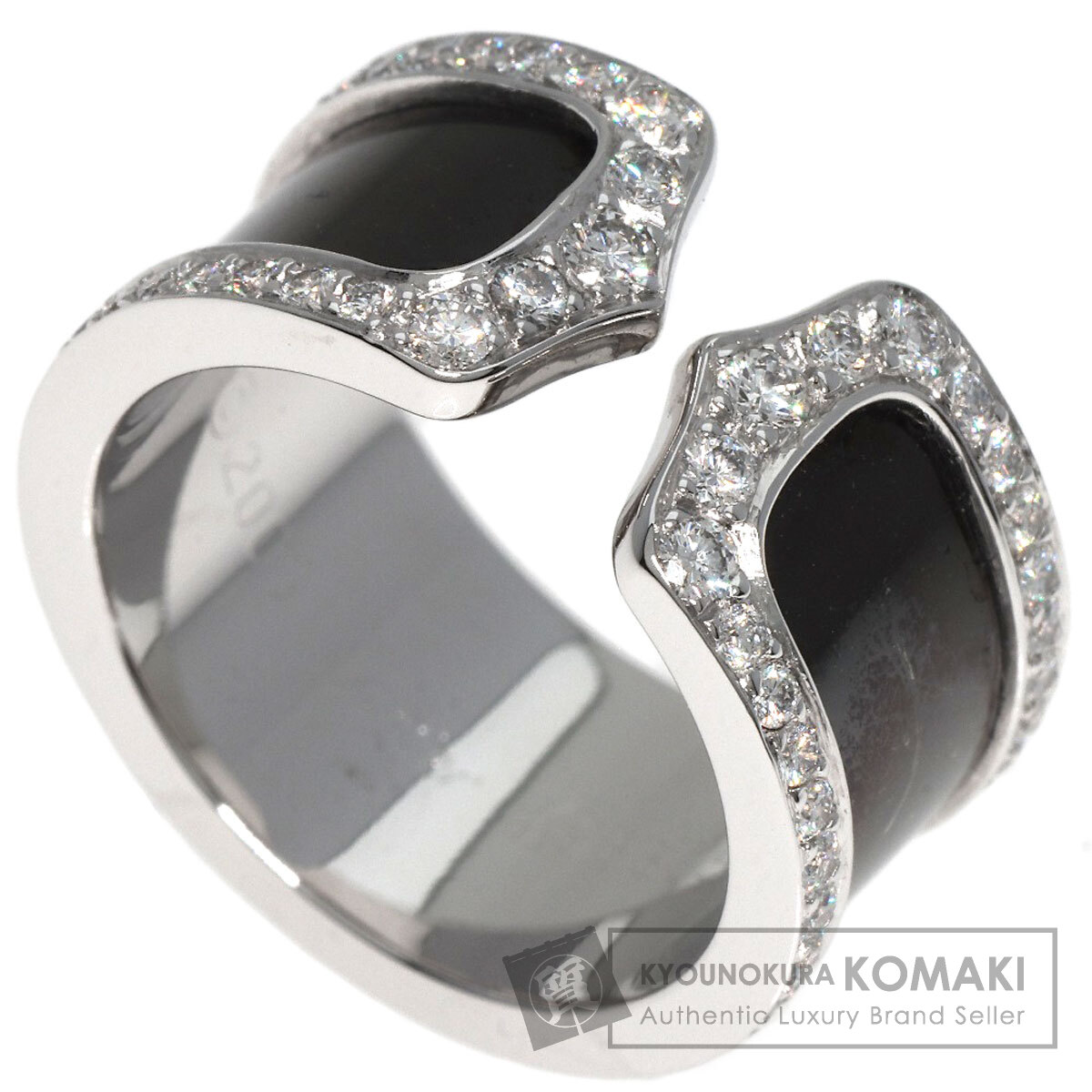 カルティエC2 　K18WGダイヤモンド　リング　極美品♥️ 楽天市場】カルティエ C2リング ダイヤモンド #52 リング・指輪 K18