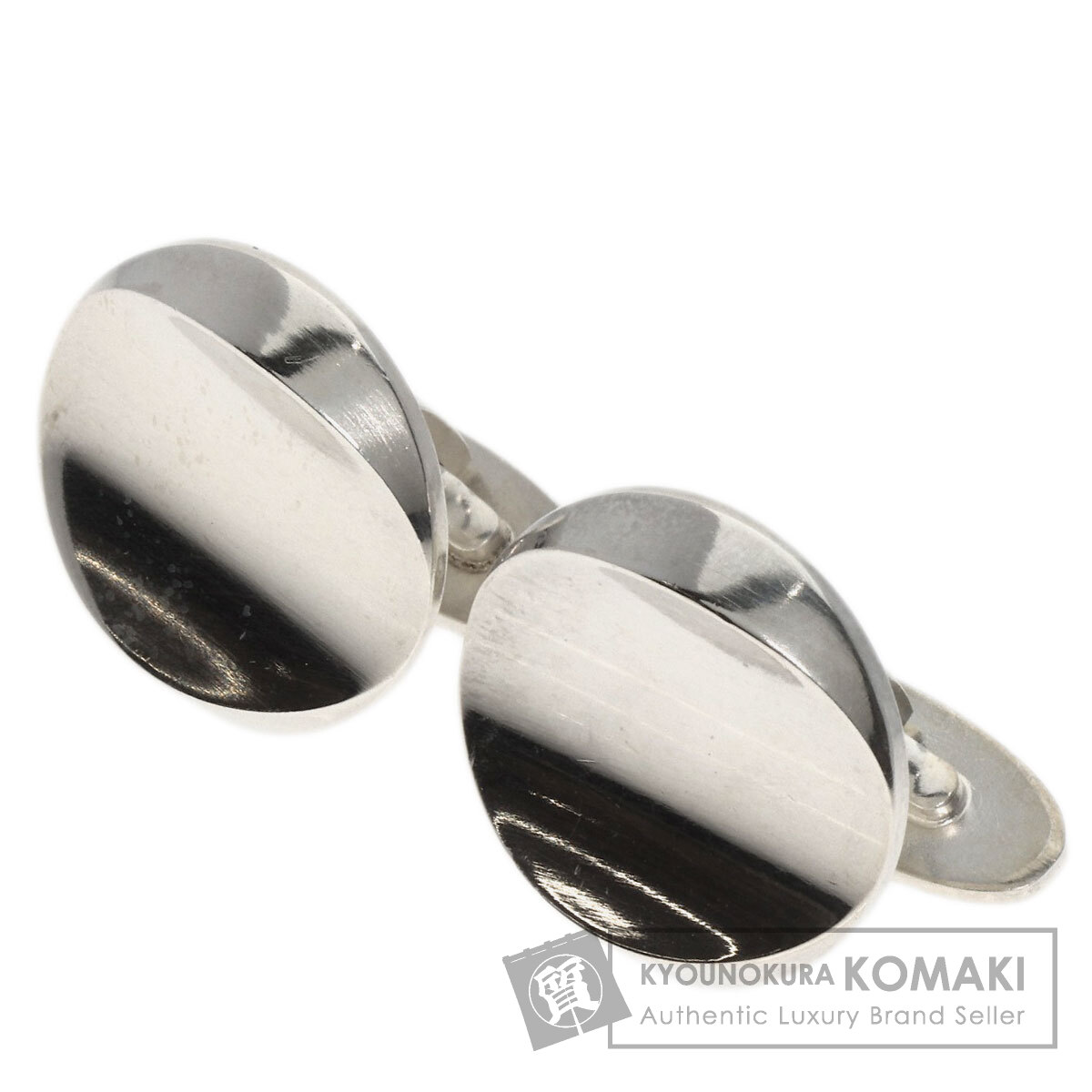 Georg Jensen Leaf Motif Cufflinks Silver 925 DENMARK VG cond