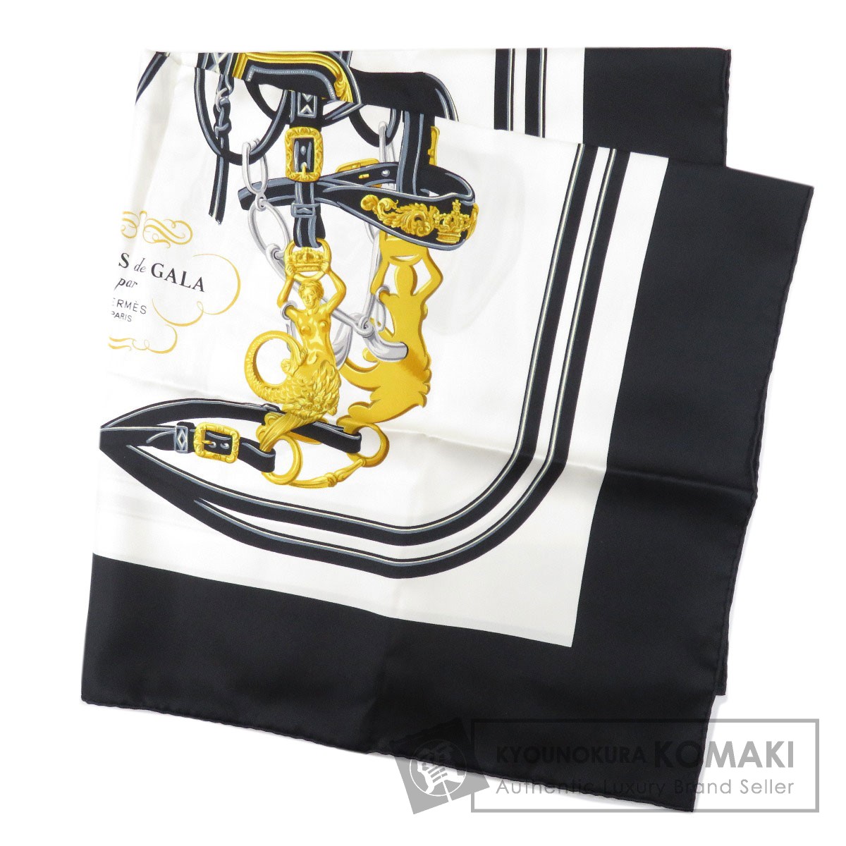 8/24値下☆エルメス カレウォッシュ Coupe de Gala カレ90 8/24値