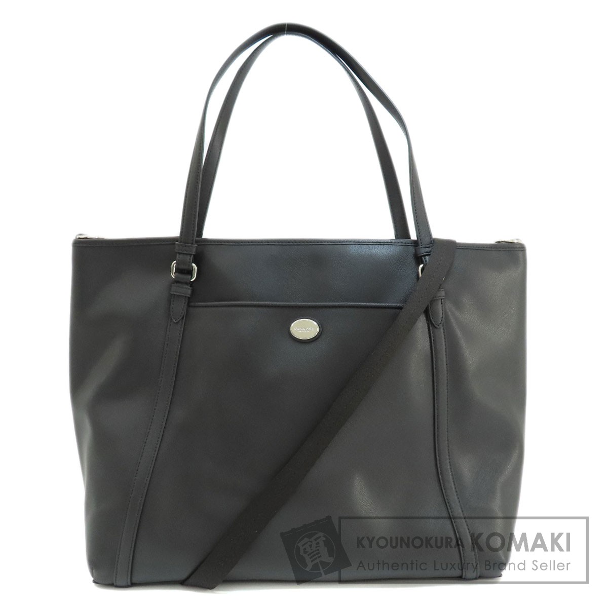 COACH コーチ F77606 ロゴ トートバッグ レザー レディース