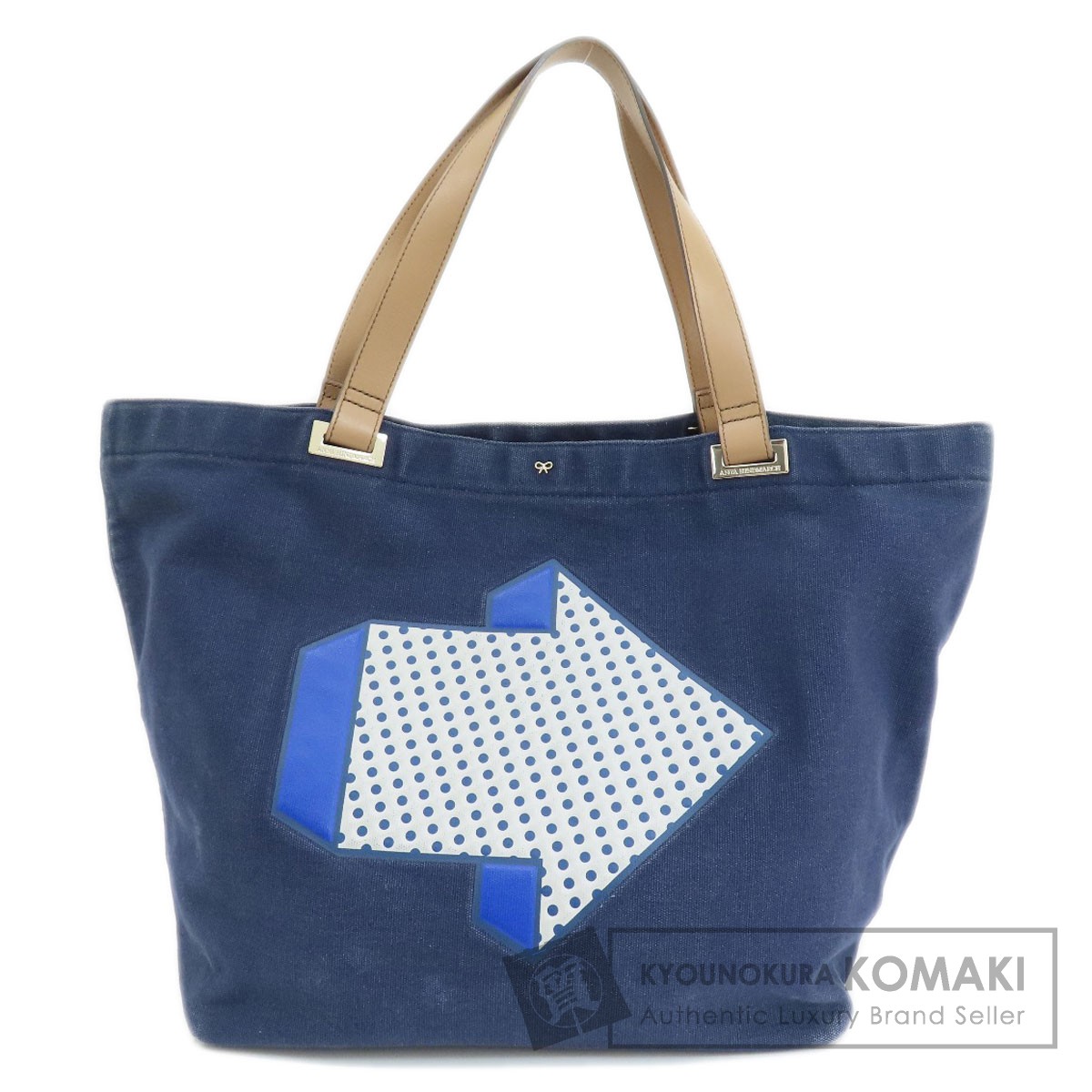 Anya Hindmarch アニヤ・ハインドマーチ リボンモチーフ トート